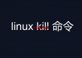 linux kill 命令 杀死进程